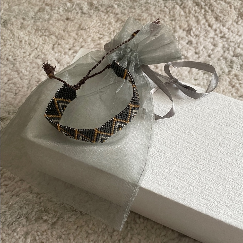 NWOT Miyuki Delica Glass Beads Bracelet - Picture 4 of 4